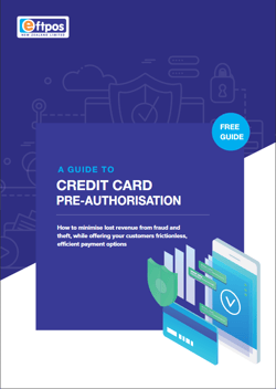 EFTPOS credit card pre-authorisations