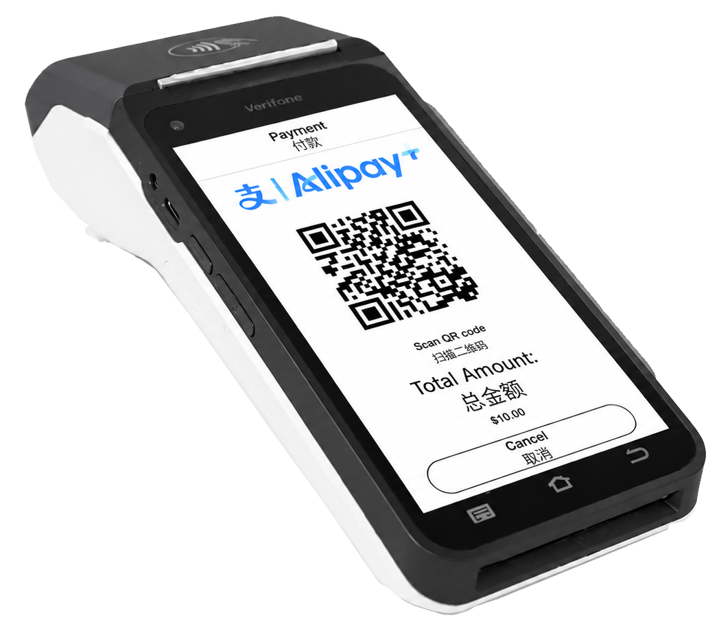 T650p with Alipay+ transparent