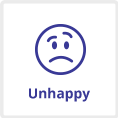 unhappy